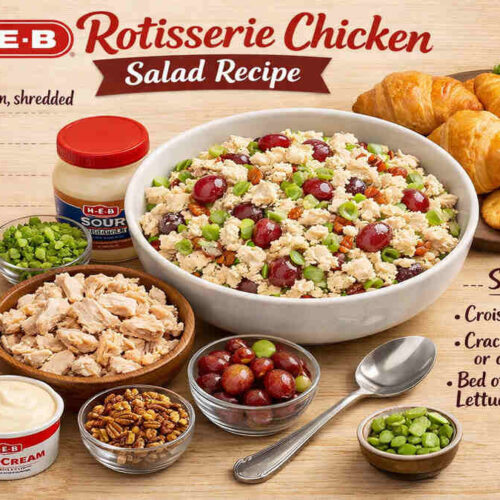 HEB Rotisserie Chicken Salad Recipe