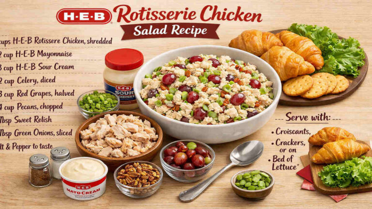 HEB Rotisserie Chicken Salad Recipe