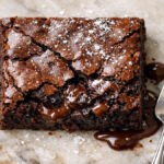 Gooey Fudgy Brownie Recipe Close-Up