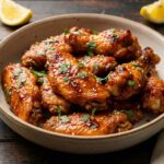 Honey Harissa Chicken Wings