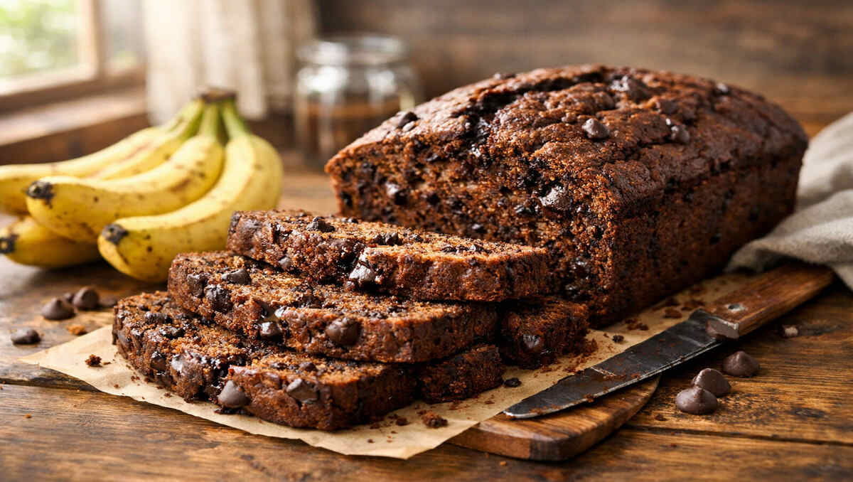 Chocolate Banana Bread