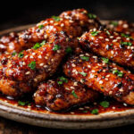 Honey Harissa Chicken Wings